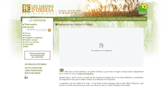 Desktop Screenshot of lesjardinsdordesa.com